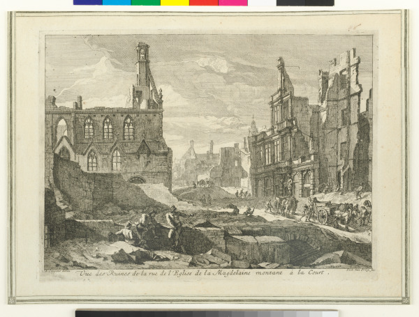 From the series “Perspectives des ruines de la ville de Bruxelles”