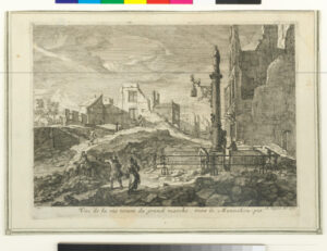 From the series “Views of the Ruins of the City of Brussels”