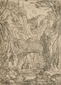 Rocky Gorge with Stream