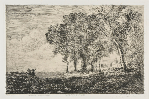 PAYSAGE D'ITALIE (ITALIAN LANDSCAPE)