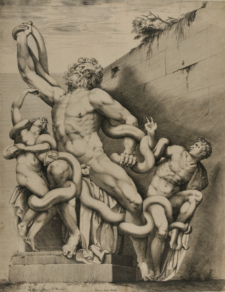 Greek Sculpture of Laocoon and his Sons at the Vatican - Image 3