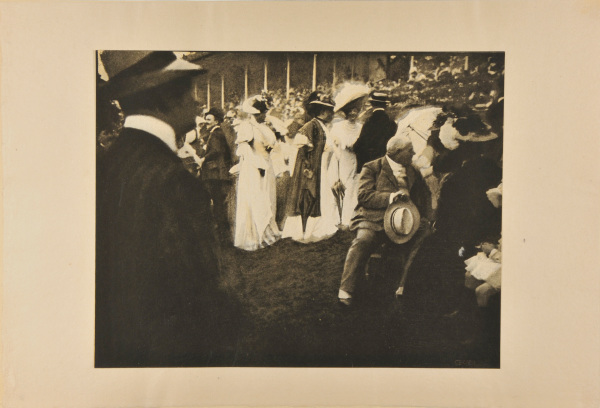 Steeplechase Day, Paris; Grand Stand