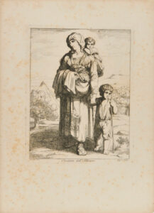 from the book “Nuova Raccolta di cinquanta motivi Pittoreschi e Costumi di Roma, incisi all’Acqua forte da Bartolomeo Pinelli Romano” (Rome: Presso Lorenzo Lazzari, 1810)