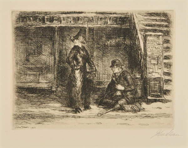 Girl and Beggar - Image 2