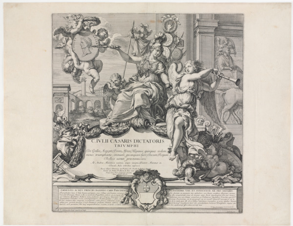 Title Plate from the series “The Triumph of Caesar” - Image 2
