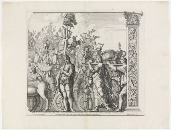 Plate 3 from the series “The Triumph of Caesar” - Image 2