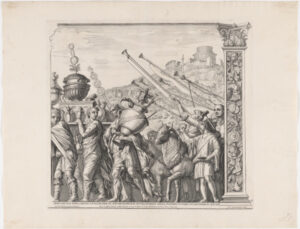 Plate 4 from the series “The Triumph of Caesar”