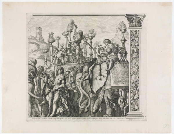 Plate 5 from the series “The Triumph of Caesar” - Image 2