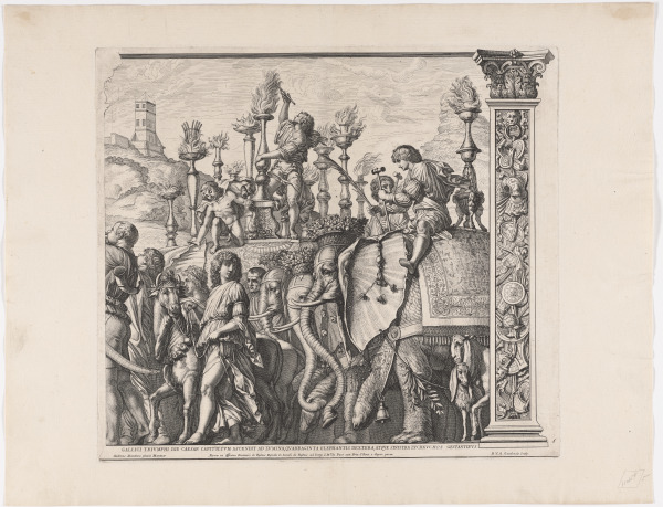 Plate 5 from the series “The Triumph of Caesar” - Image 3