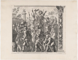 Plate 6 from the series “The Triumph of Caesar”