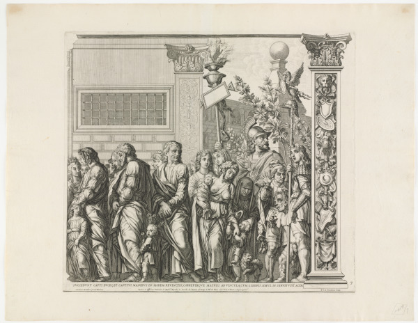 Plate 7 from the series “The Triumph of Caesar” - Image 2