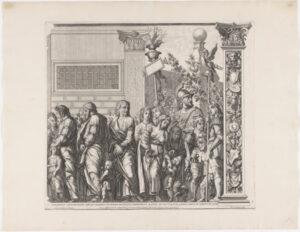 Plate 7 from the series “The Triumph of Caesar”