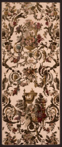 Rococo Revival Voided Ciselé Velvet with Arbor Design
