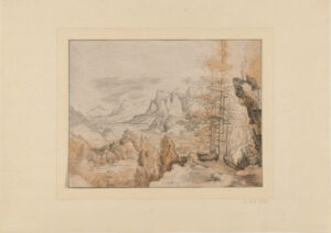 Mountainous Landscape with Castle
