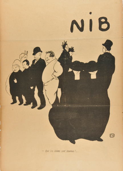 Cover and Illustrations for ‘Nib’