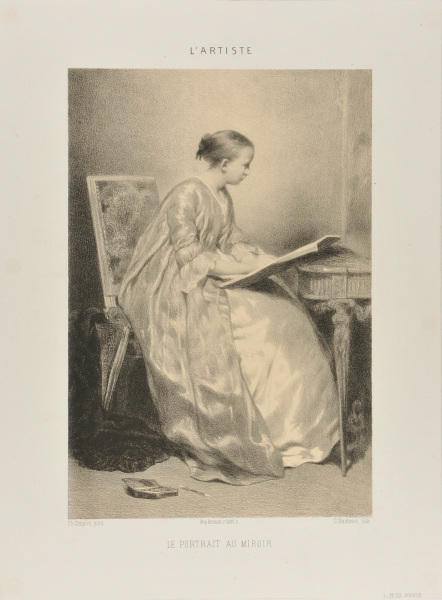 THE PORTRAIT IN THE MIRROR