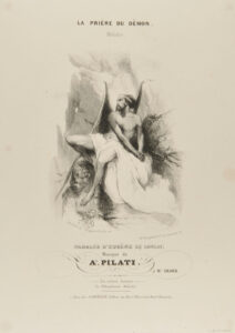 La Prière du Demon, paroles d’Eugène de Lonlay, musique de Ate. Pilati.