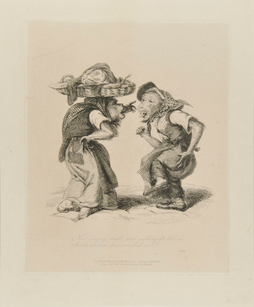 "NOW SINGING SHRILL, AND SCOLDING OFT BETWEEN"