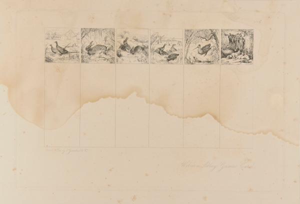 Woburn Abbey Game Card, No. 2