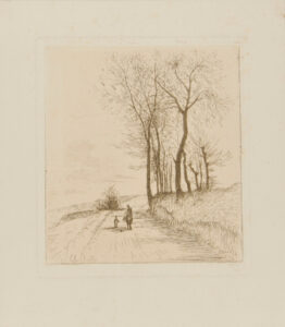 Petit croquis de paysage – un chemin