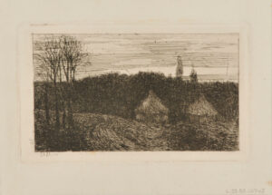 Brignancourt, petit croquis de paysage.