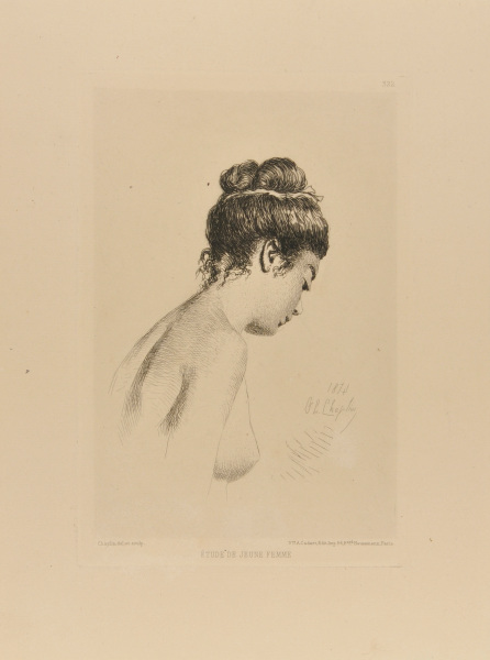 STUDY OF YOUNG WOMAN