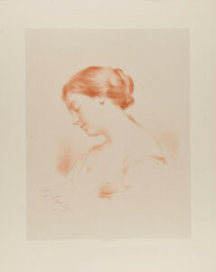 Head of a young woman