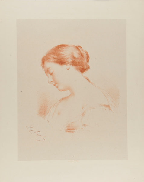HEAD OF A YOUNG WOMAN