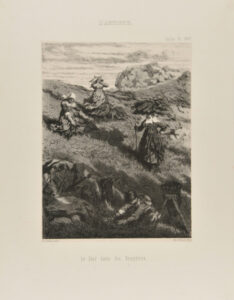 Le Soir dans les Bruyères, Auvergne