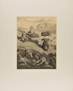 Le Soir dans les Bruyères, Auvergne