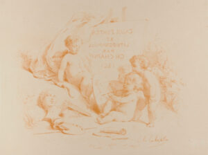 Title plate from the series “Eaux-fortes et lithographies par Chaplin: Recueil de 15 planches”
