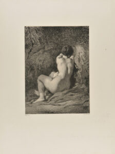 Study of a Young Boy, View from the Back