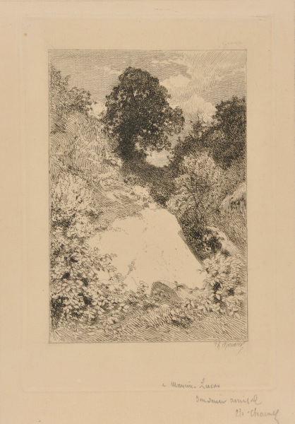 FRONTISPIECE FOR THE BOOK "HENRI BERALDI, LES GRAVEURS DU XIXE SIÈCLE"