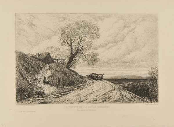 ROAD IN LA GRÊVE (NORMANDY)