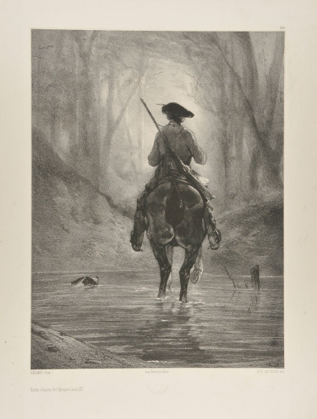 ROYAL GUARD, DURING THE ERA OF LOUIS XV