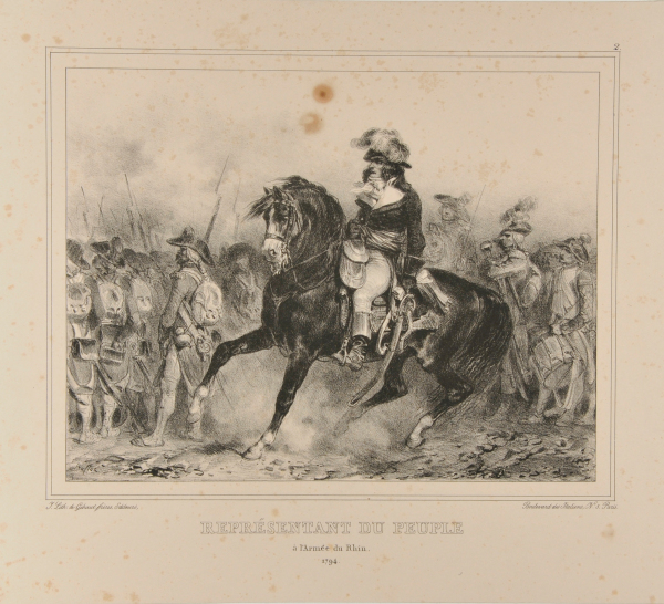REPRESENTATIVE OF THE PEOPLE - TO THE ARMY OF THE RHINE - 1794