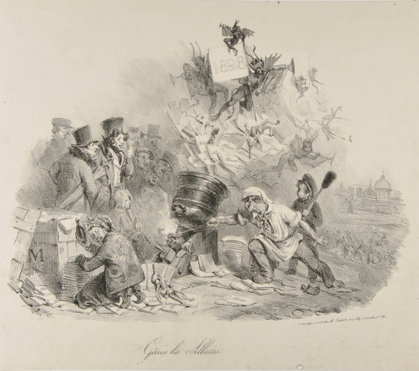 Frontispiece for “Gâres les Albums”