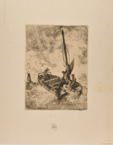 Sailors a Sea, Raising their Mast