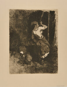 Woman Drawing Water From a Well