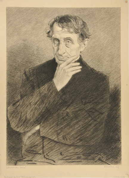 Portrait du Chanoine Dollinger, after Lenbach