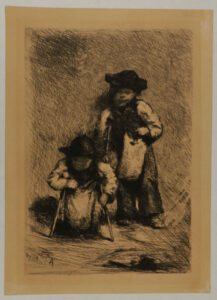 Deux Mendiants Idiots