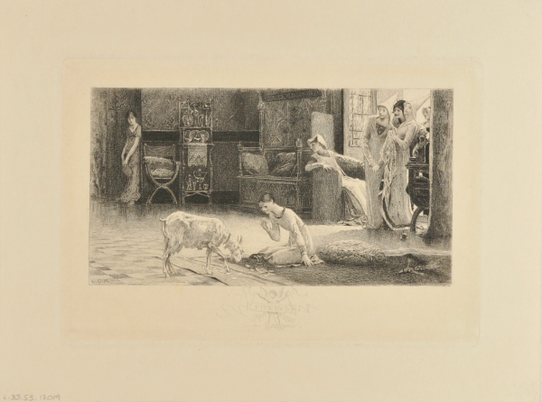 Esmeralda Amusing the Family of the Soldier