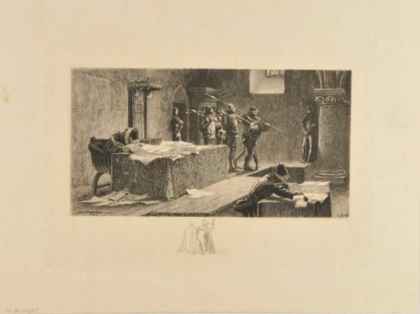 The Hunchback brought to Trial