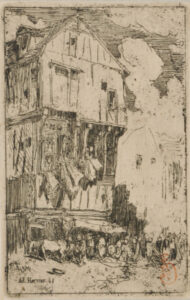 Woman Airing Clothes