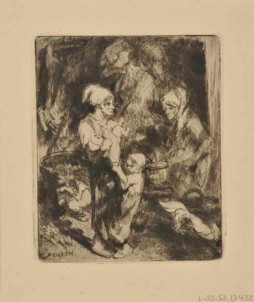 WOMEN IN A SLAUGHTER-HOUSE