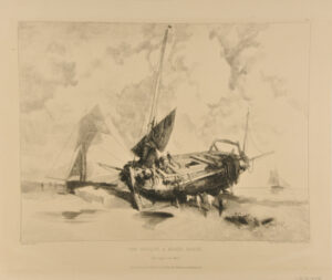 Une Barque à Marée Basse (Boulogne-sur-Mer)