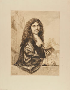 Portrait of a Writer with Notre-Dame in the Background