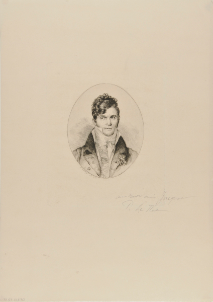 PORTRAIT OF A YOUNG MAN, IN AN OVAL