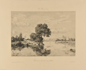 Pêcheur levant ses filets