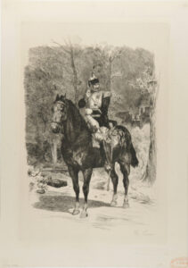 Prussian Soldier on Horseback